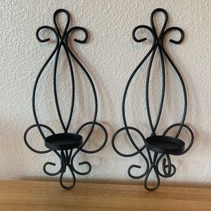 Pair of Metal Scones